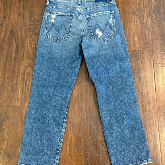 MOTHER High Rise Blue Jeans - Picture 5 of 7